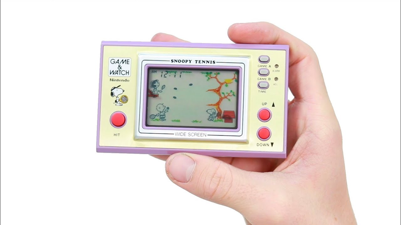 Let's Refurb! - 1982 Nintendo Snoopy Tennis Game & Watch!