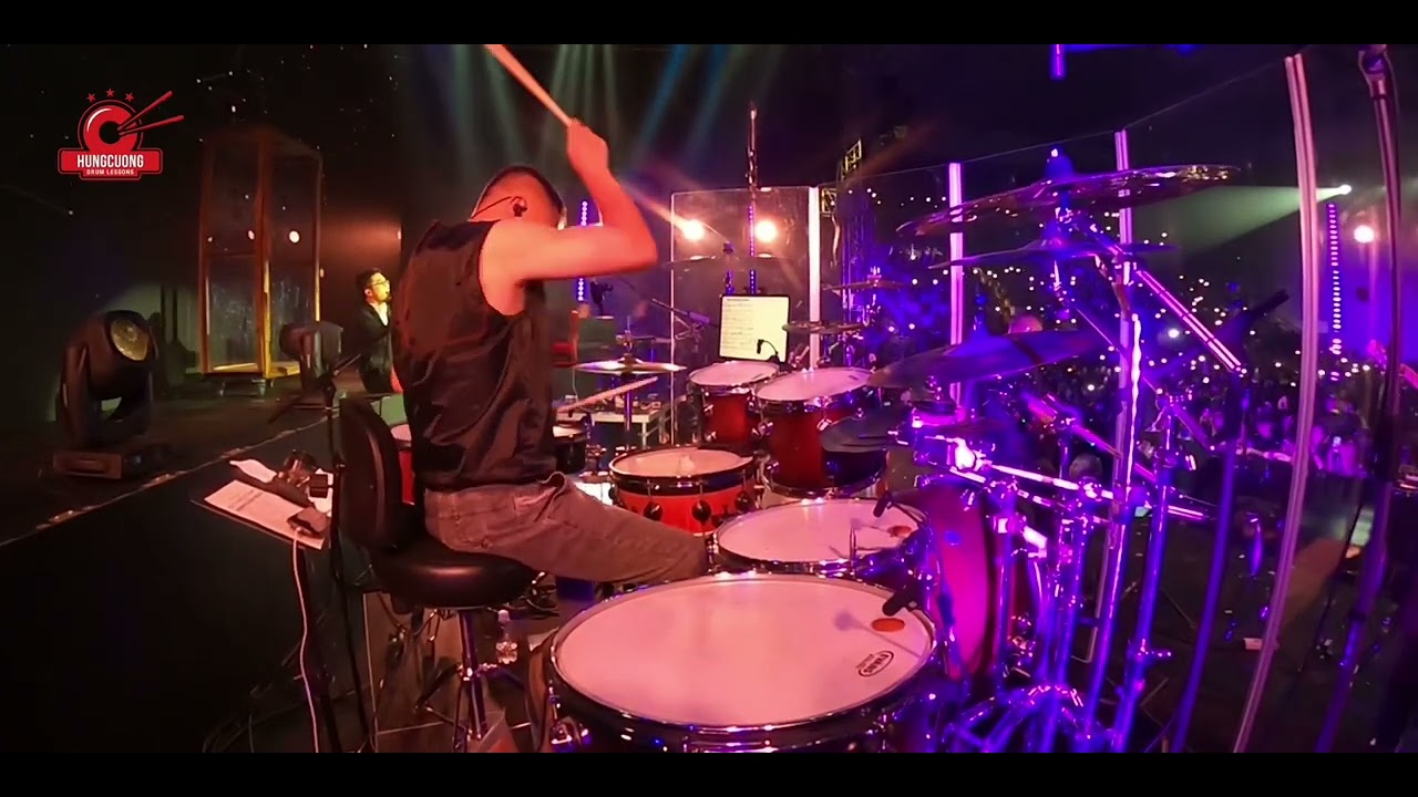 Bước Qua Mùa Cô Đơn | .Vũ..ft..Màu Nước Band | Một Vạn Văm | Drum Cam