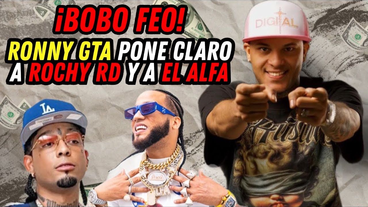 QUE LIO @RonnyGTAOficial HABLA DE EZZYR & PONE CLARO A #elalfa & @RochyRD 🤯✅⬇️