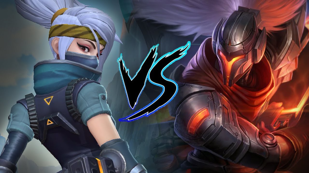 OUTSIDER AKALI vs. YASUO MID LANE GAMEPLAY - WILD RIFT