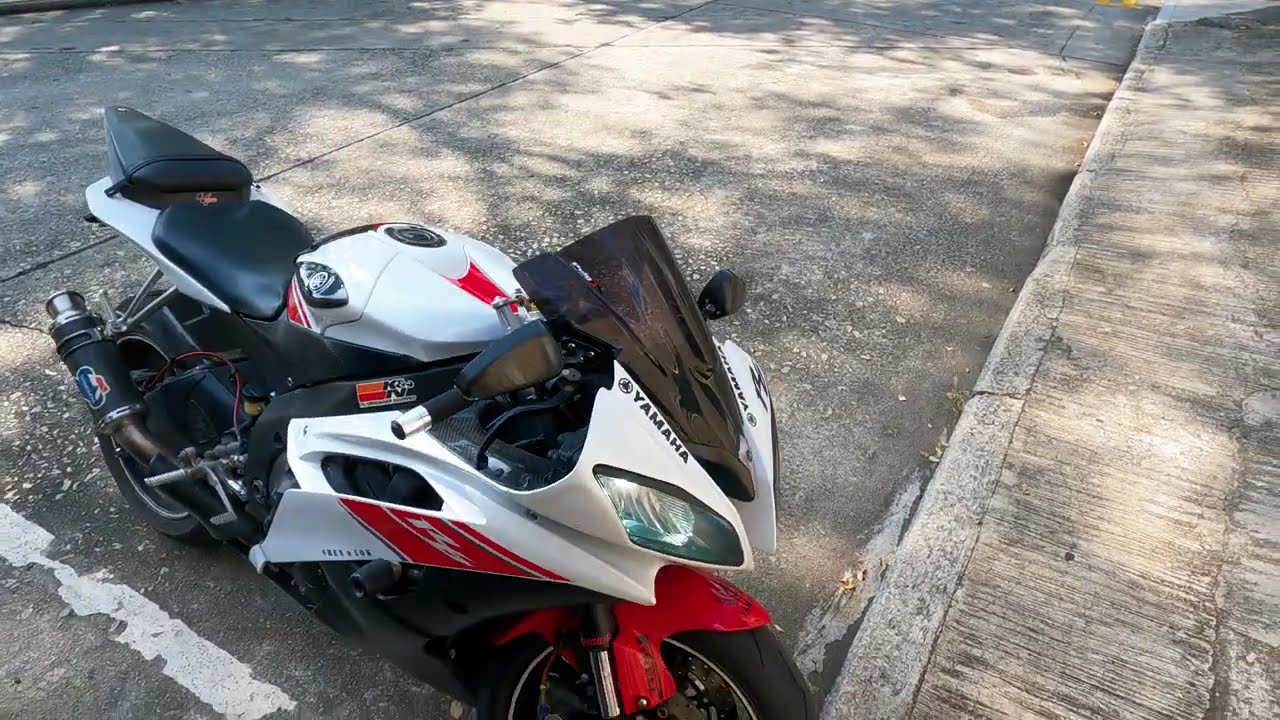 FIRST RIDE - MY NEW BIKE Yamaha R6 POV Termignoni Exhaust