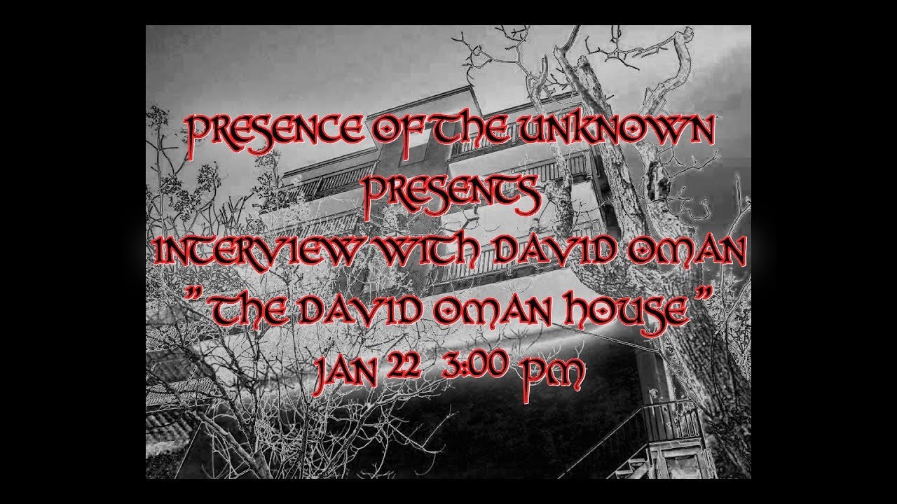 Interview with David Oman / David Oman House Trailer