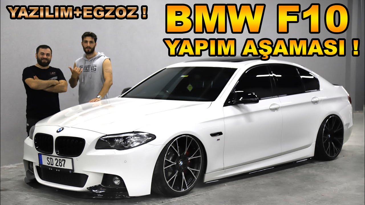 BMW F10 M Performance Yapım Aşaması ! Kıbrıslı Sağdan Direksiyon 5.20D Yazılım ve Egzoz !