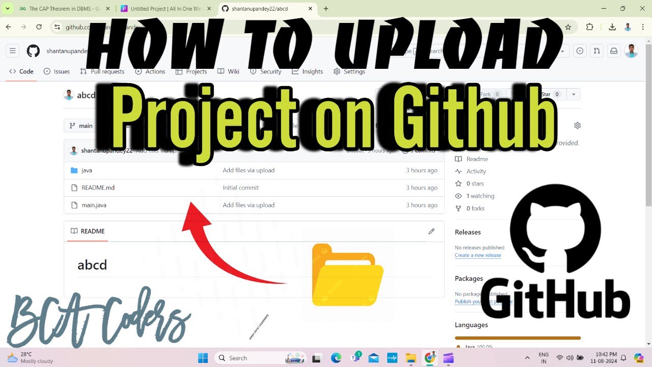 How to Upload Any File or Folder to GitHub | Step-by-Step Tutorial