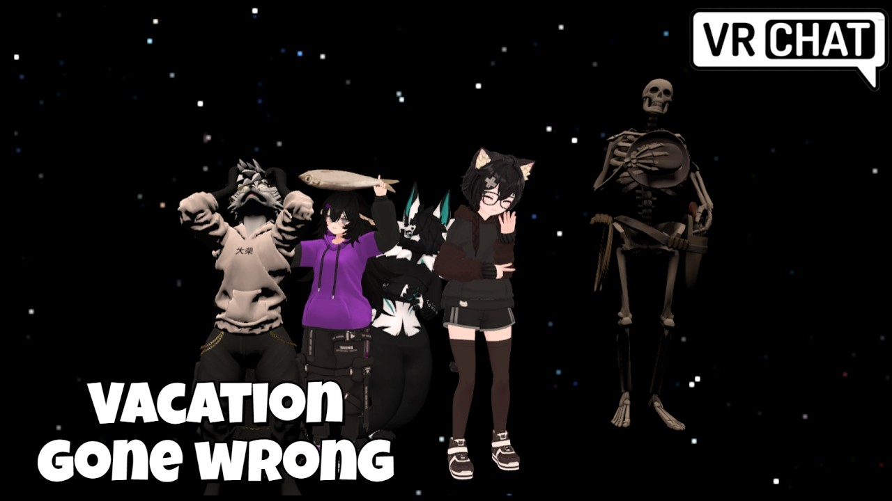 Taking a vacation in VR [VRChat]