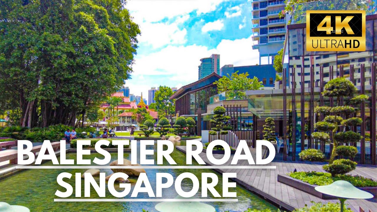 Old Balestier Road & Whampoa Food Centre Tour~ Singapore Walking Tours [4K]