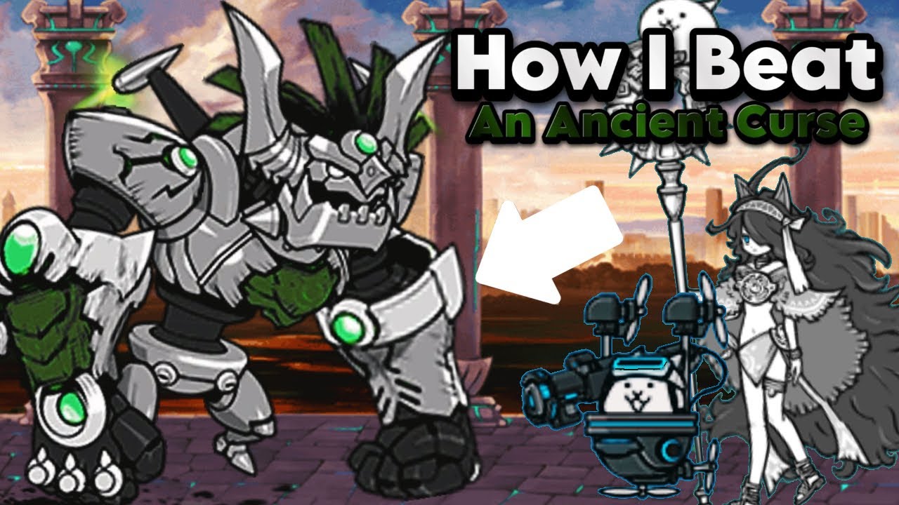 How I Beat An Ancient Curse In Battle Cats! (ft. Kasli & Sniper The Deadeye)