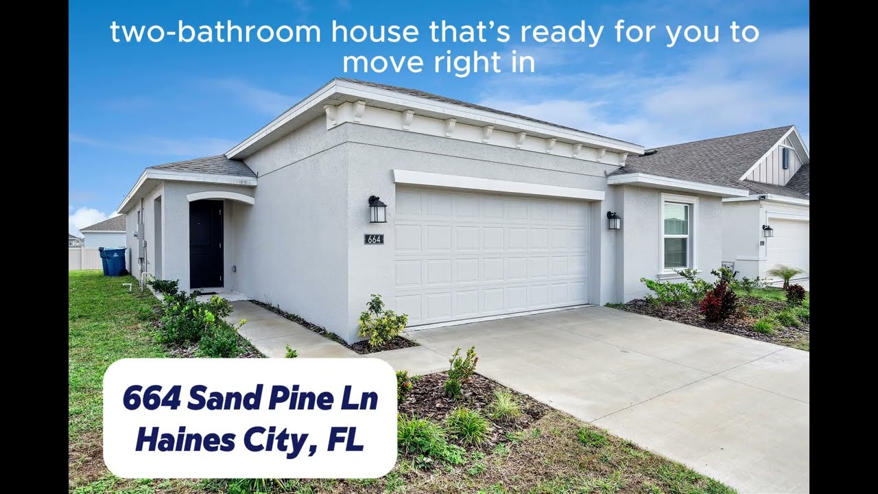4 Bedroom 2 Bath Home Built in 2024 Haines City, FL
