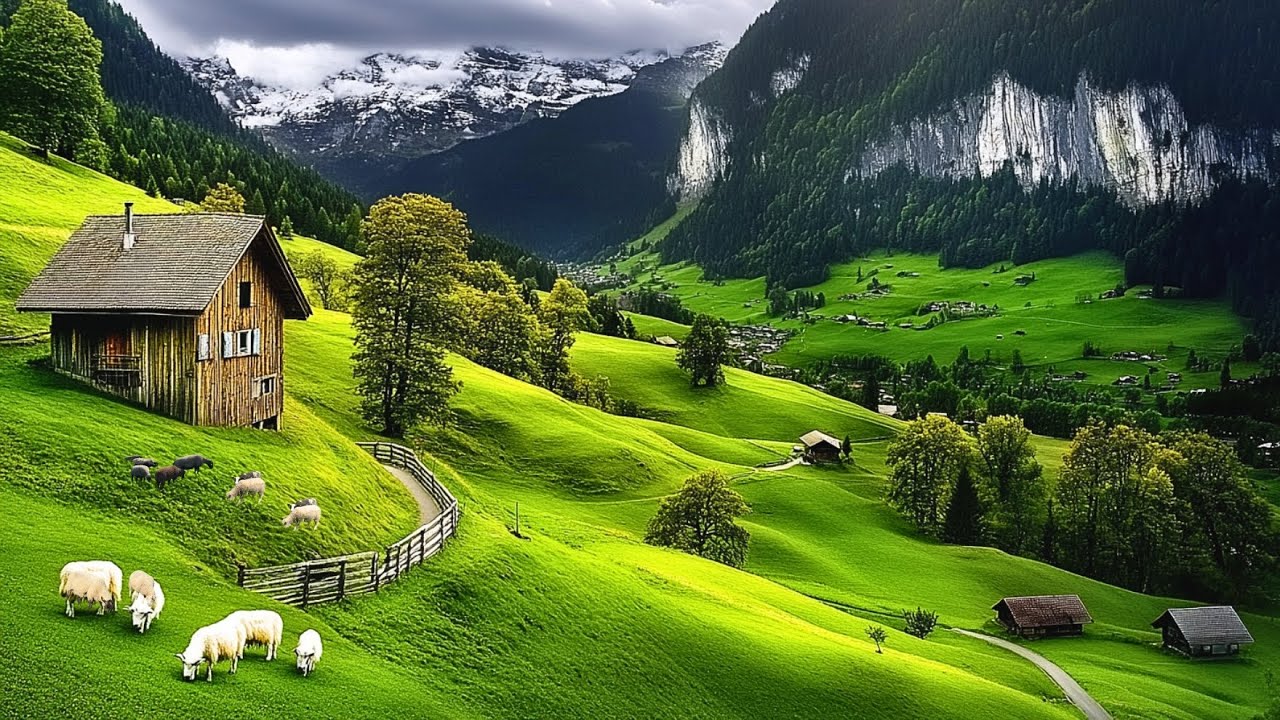 Switzerland's most beautiful villages - Walking in the Paradise - Switzerland countryside life