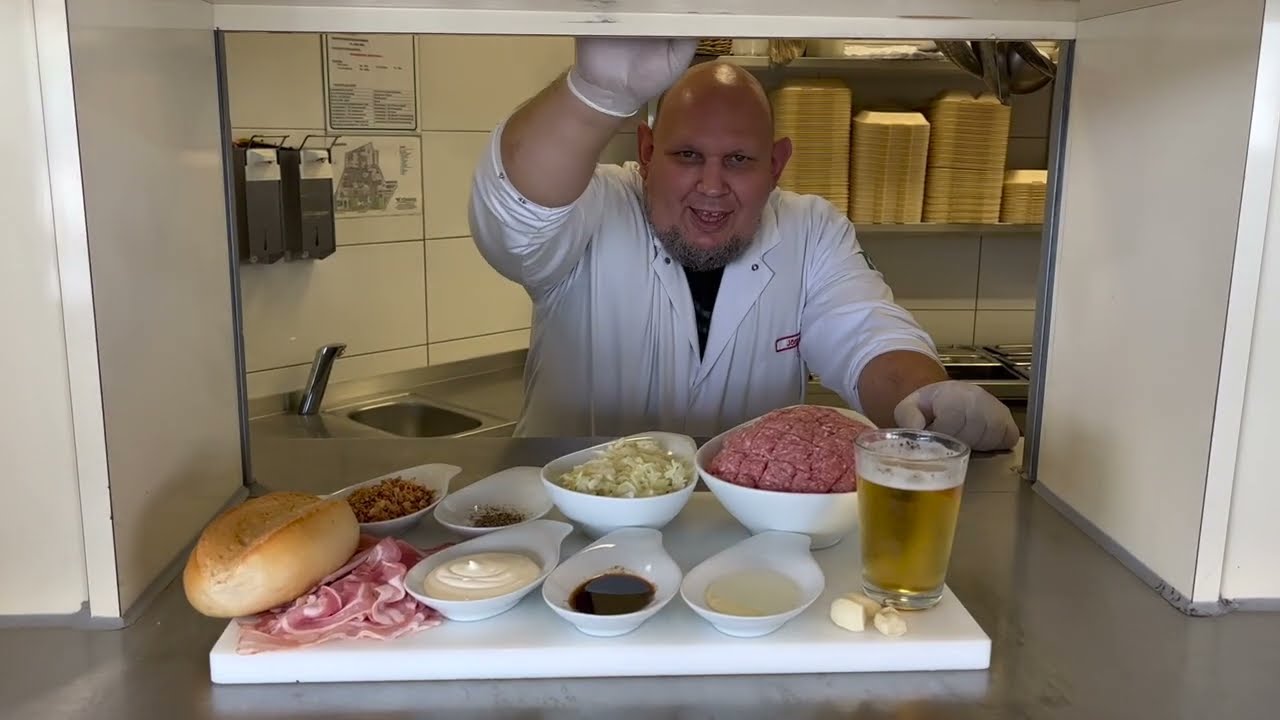 Nuhn schmeckt's: Hacksteak mit Biersauce