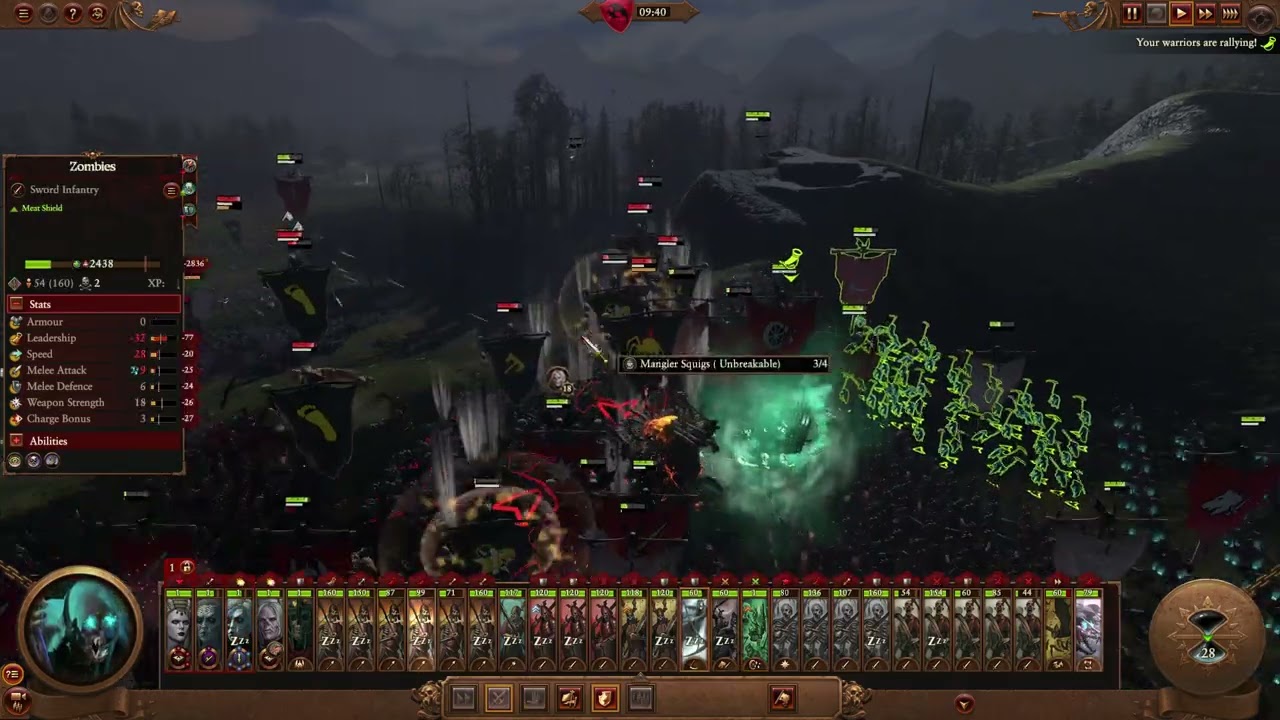 Lets play : Vampire Counts , Silvania , Vlad von Carstein , Total War Warhammer 3 , E4