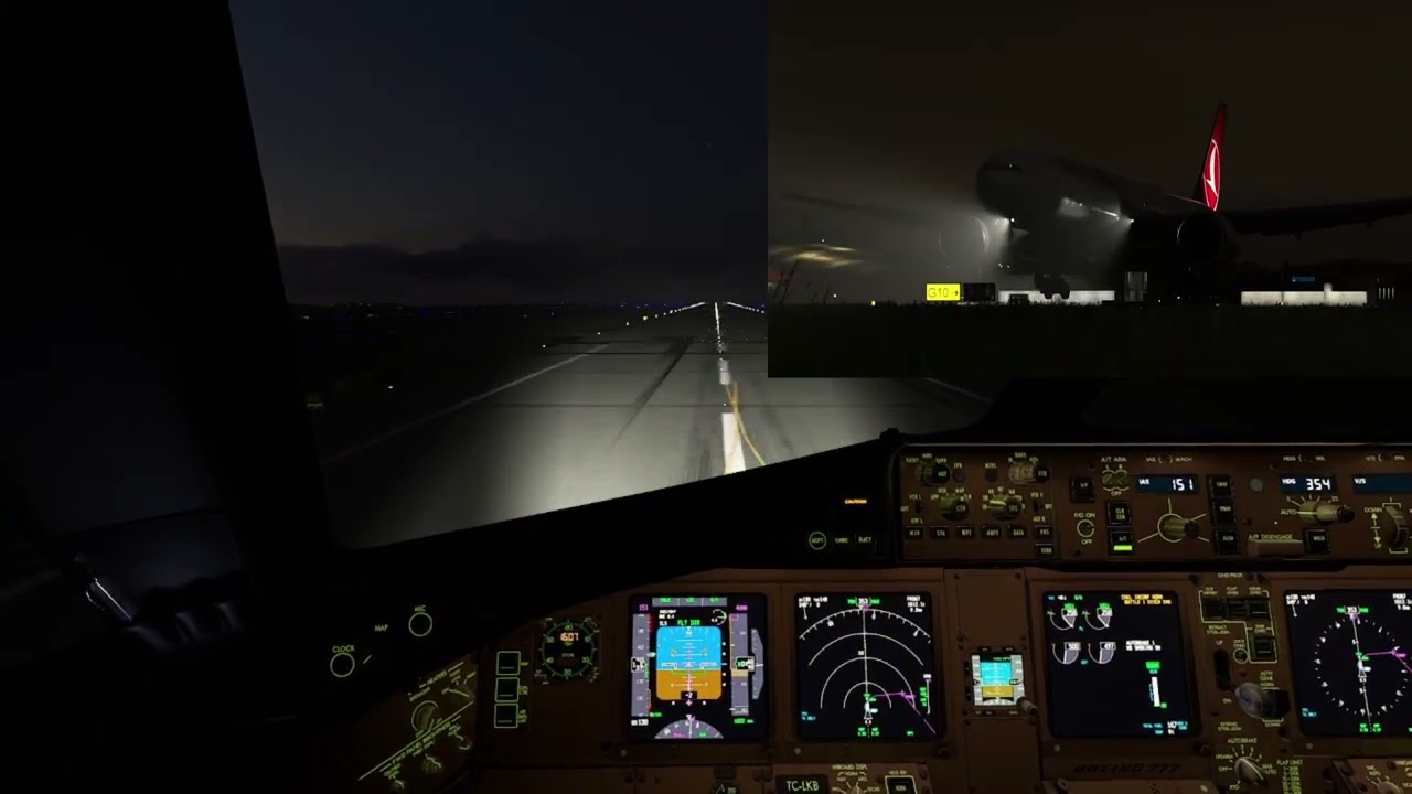 LTFM(İSTANBUL) RUNWAY 36 LAND