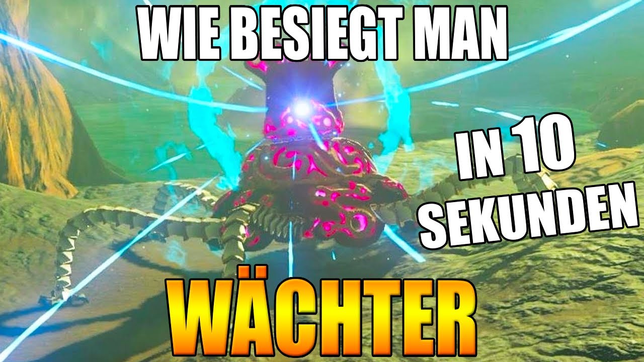 *NEU* Wächter (Guardian) in 10 Sekunden besiegen ► [10 Sek/Kill] - Zelda Breath of the Wild