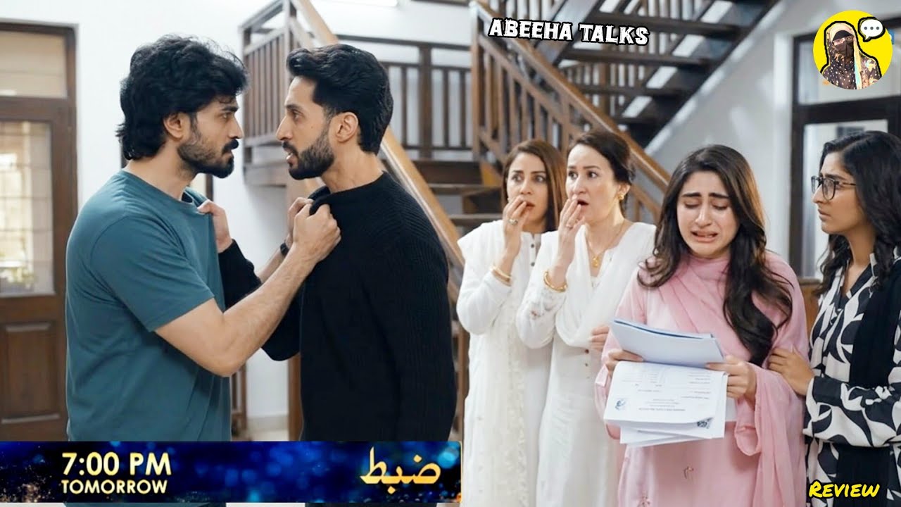 Zabt Episode 09 Teaser | Zabat09 Prediction And Review | Geo Drama | Abeeha Talks