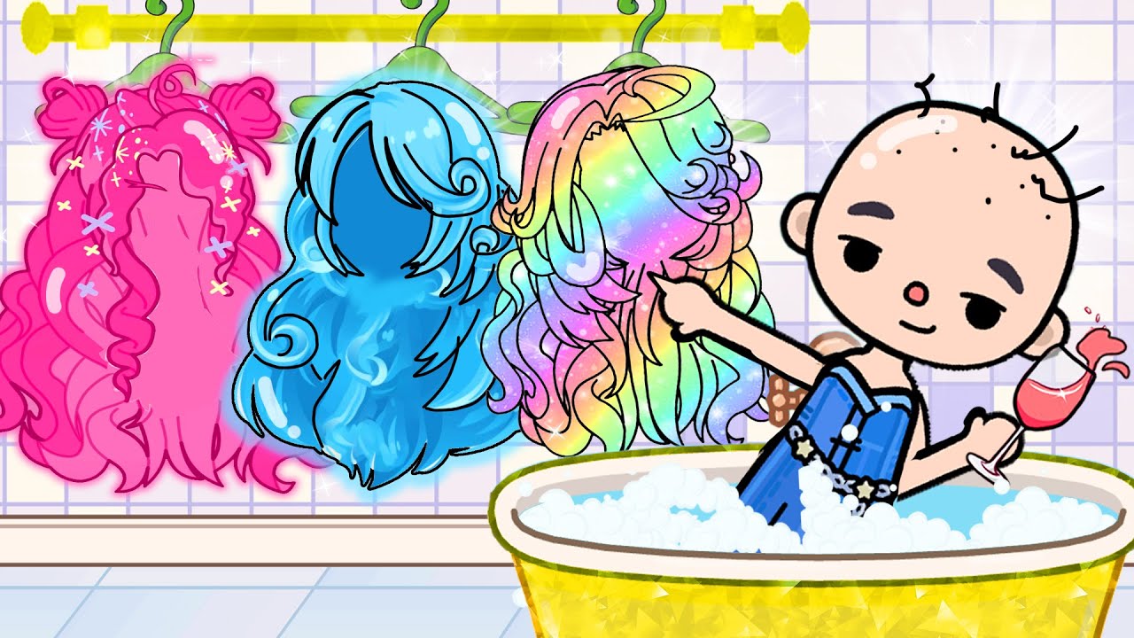 Nhà Giàu Nhà Nghèo: Ai Sẽ Có Mái Tóc Đẹp Nhất? | Toca Life Story | Toca Boca