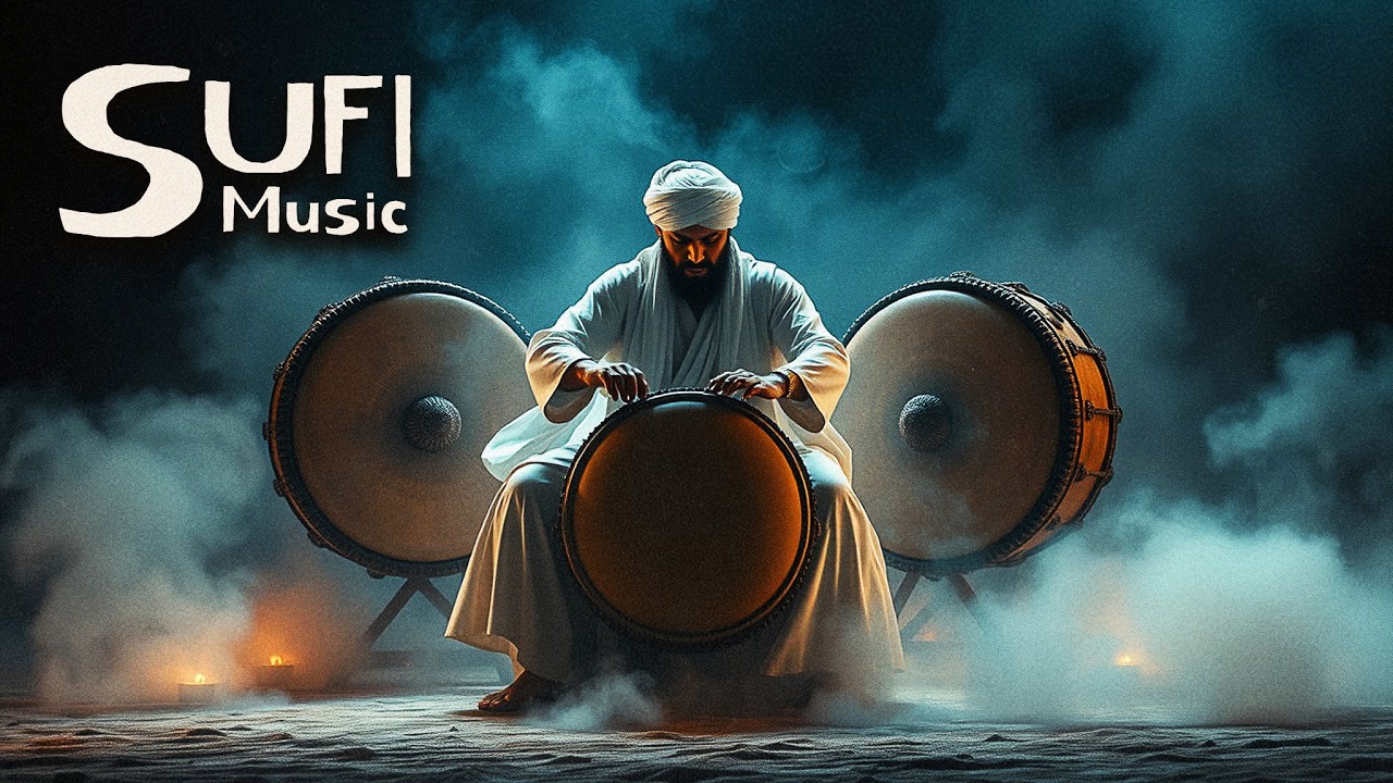 Hypnotic Dervish Music - Sufi Trance & Deep Spiritual Flow ( Deep Focus Music)