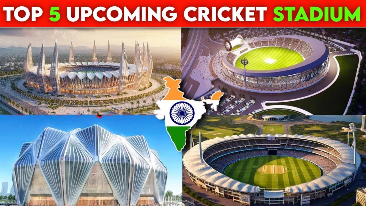 TOP 5 UPCOMING CRICKET STADIUMS IN INDIA 🏟️ | भारत में बनने वाला है ये 5 शानदार स्टेडियम | Stadium 
