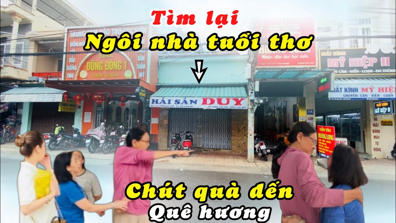 Tìm Lại Ngôi Nhà Tuổi Thơ Mà Rưng Rưng Nước Mắt. Ac Cường Oanh Hoa Kỳ Gởi Đến Quê Hương Cả Tấm Lòng