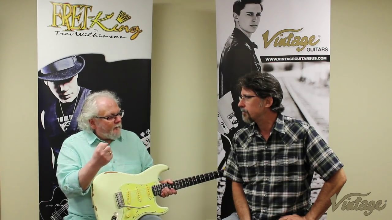 Guitarras Vintage® V6MRTBG Thomas Blug Signature Features