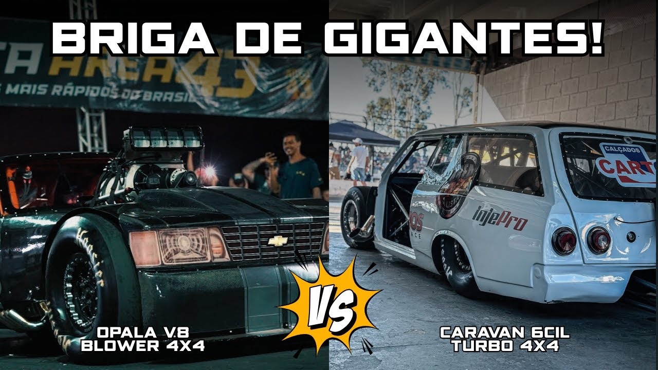 O PEGA QUE TODO MUNDO QUERIA VER! OPALA 4X4 X CARAVAN 4X4