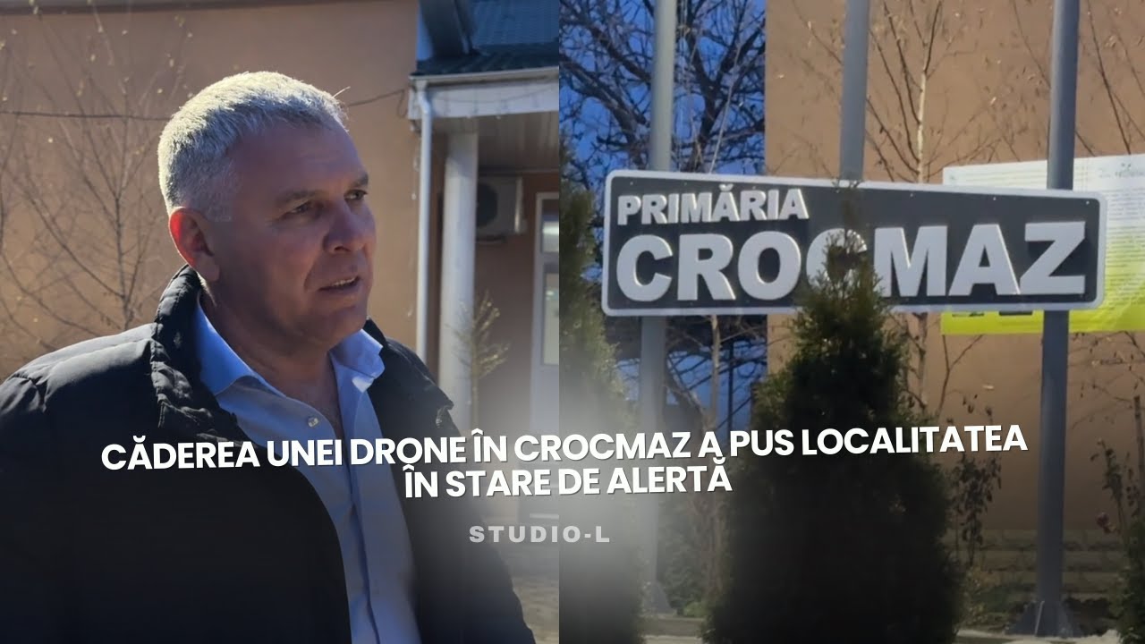 Căderea unei drone în Crocmaz a pus localitatea în stare de alertă