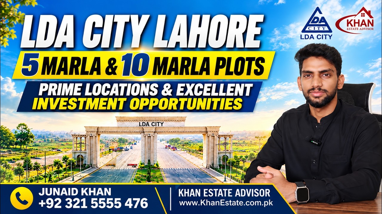 LDA City Lahore L Block | 5 & 10 Marla Plots for Sale | Prime Location | Latest Update 2026