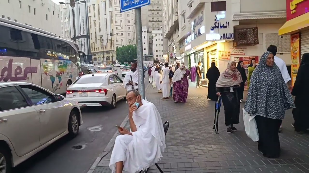 شارع اجياد السد في رمضان 1446 ه‍ أجواء ممتعة بجوار المسجد الحرام