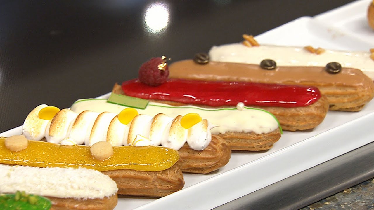 Tasty treat: Tahitian vanilla eclairs