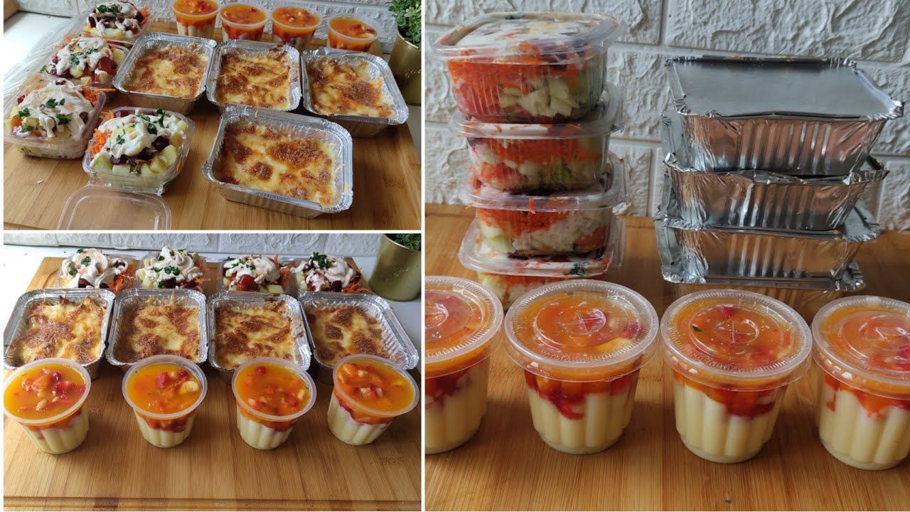 طلبية غداء متنوعة ومشكلة/باستيشيو كوزاميا الدجاج،سلطة الخضر،تحلية الفواكه جاو أحسن وألذ من المطاعم😋😋