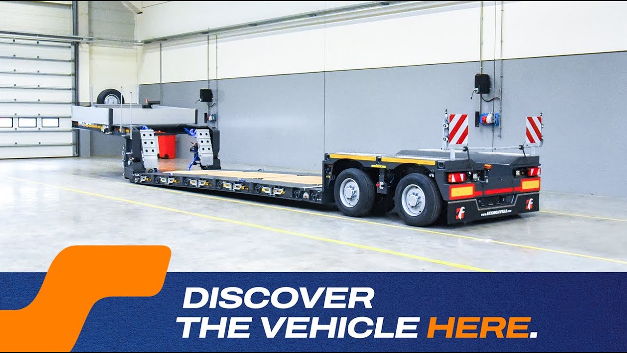 Faymonville - MegaMAX extendable low loader w/ 2 pendular axles