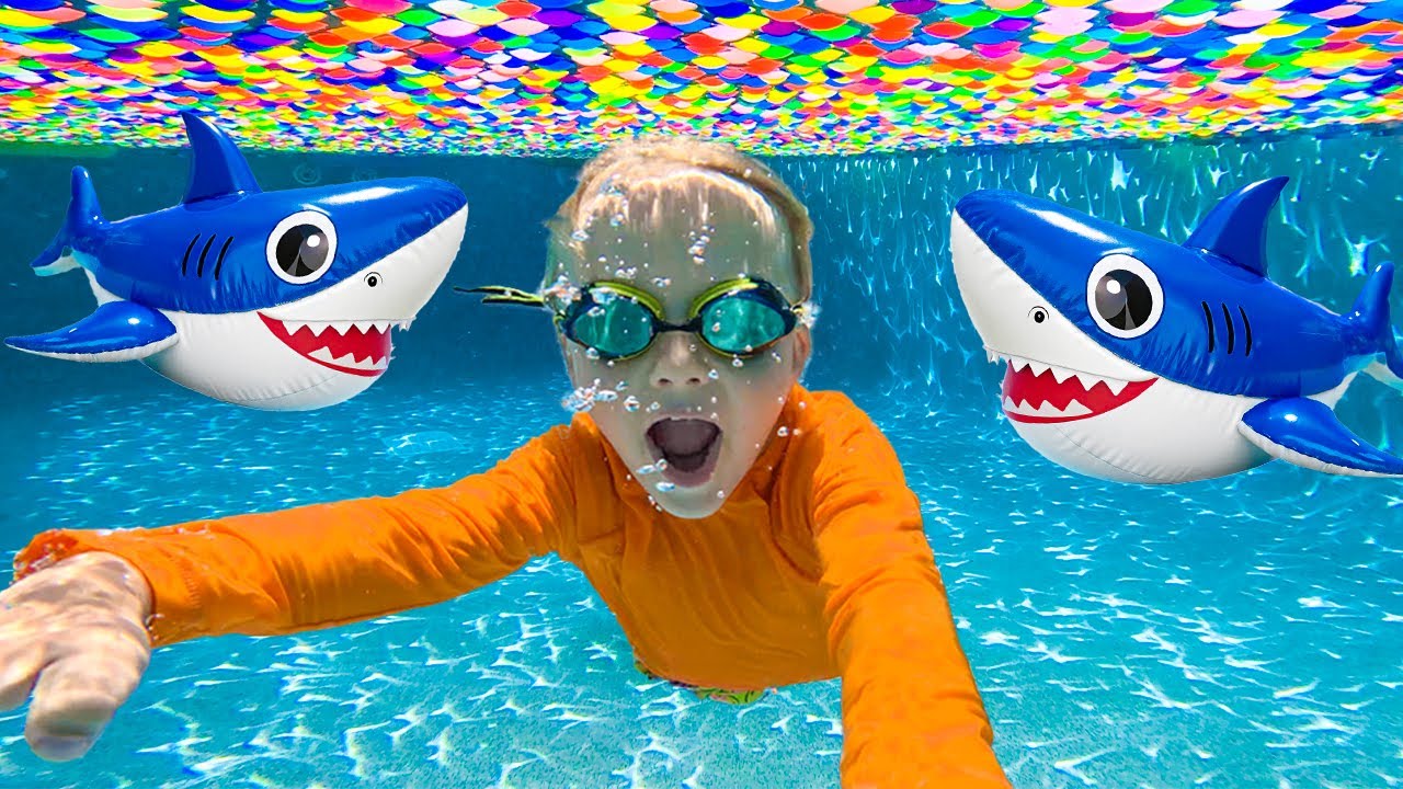 Requin dans la piscine et autres histoires pour enfants