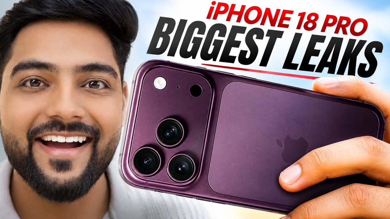 iPhone 18 Pro Max - 10 Biggest New Leak  ! 🤯