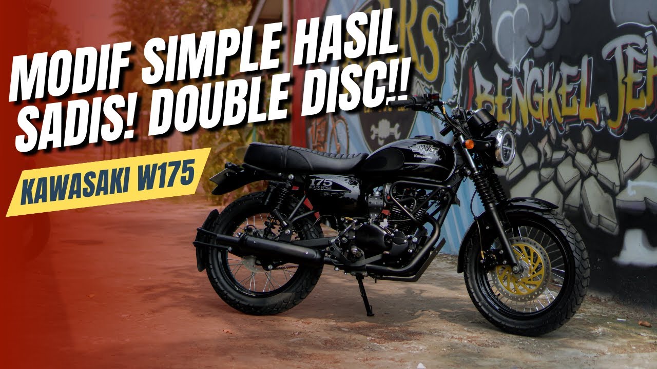 Simple Tapi Berkelas! W175 Double Disc Bikin Makin Aman & Keren! #BengkelTeras