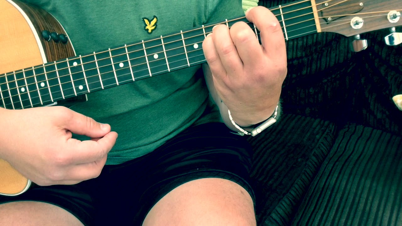 Oasis-Cigarettes And Alcohol-Acoustic Guitar Lesson.