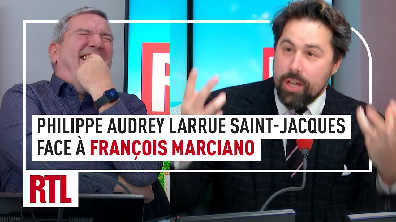 Philippe Audrey Larrue Saint-Jacques face à François Marciano 🤣