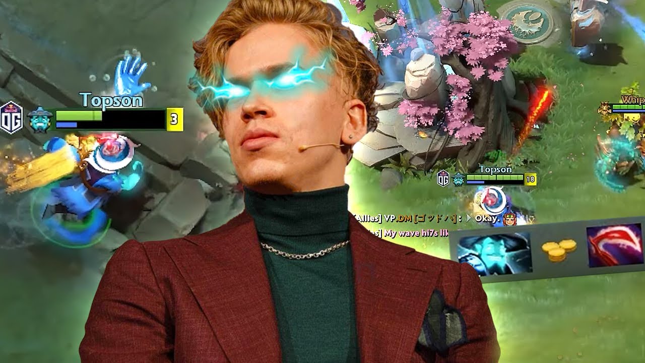 Is there any hero that Topson can't play?! 🤯