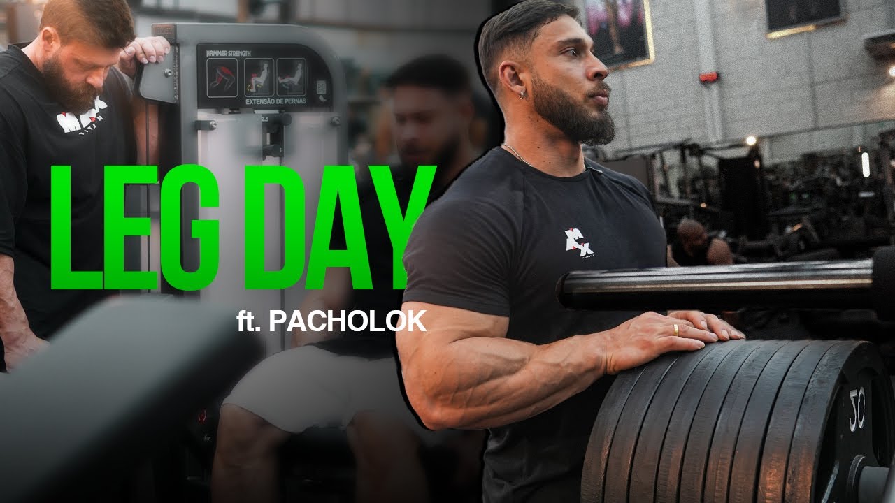 Treino de Pernas INSANO com o Pacho