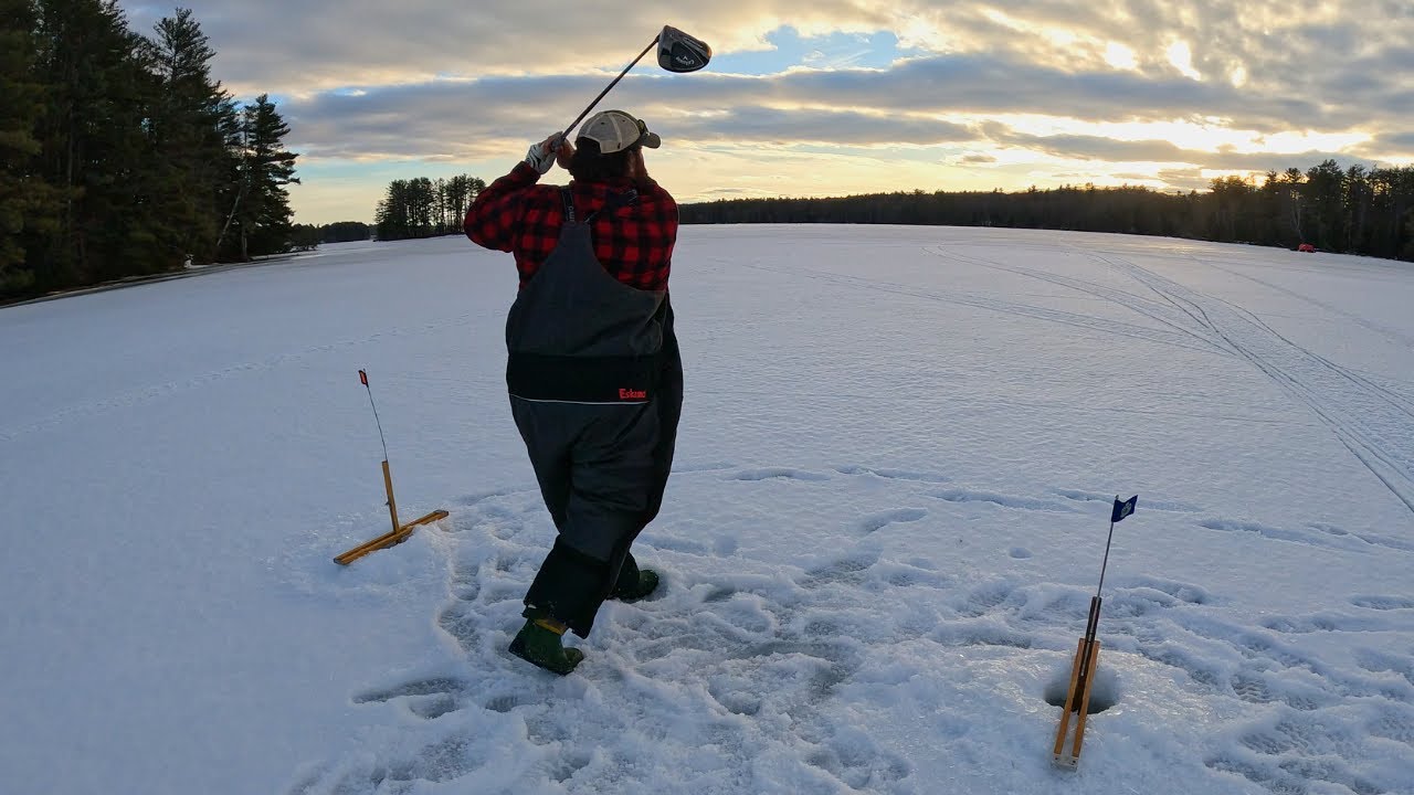 Ice Golfing, Winter Camping, Ice Fishing