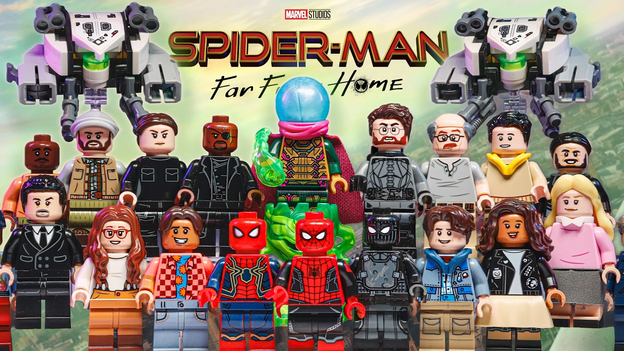 Я ПОЧИНИЛ минифигурки LEGO Человек-паук: Вдали от дома!!! 🕷🔥