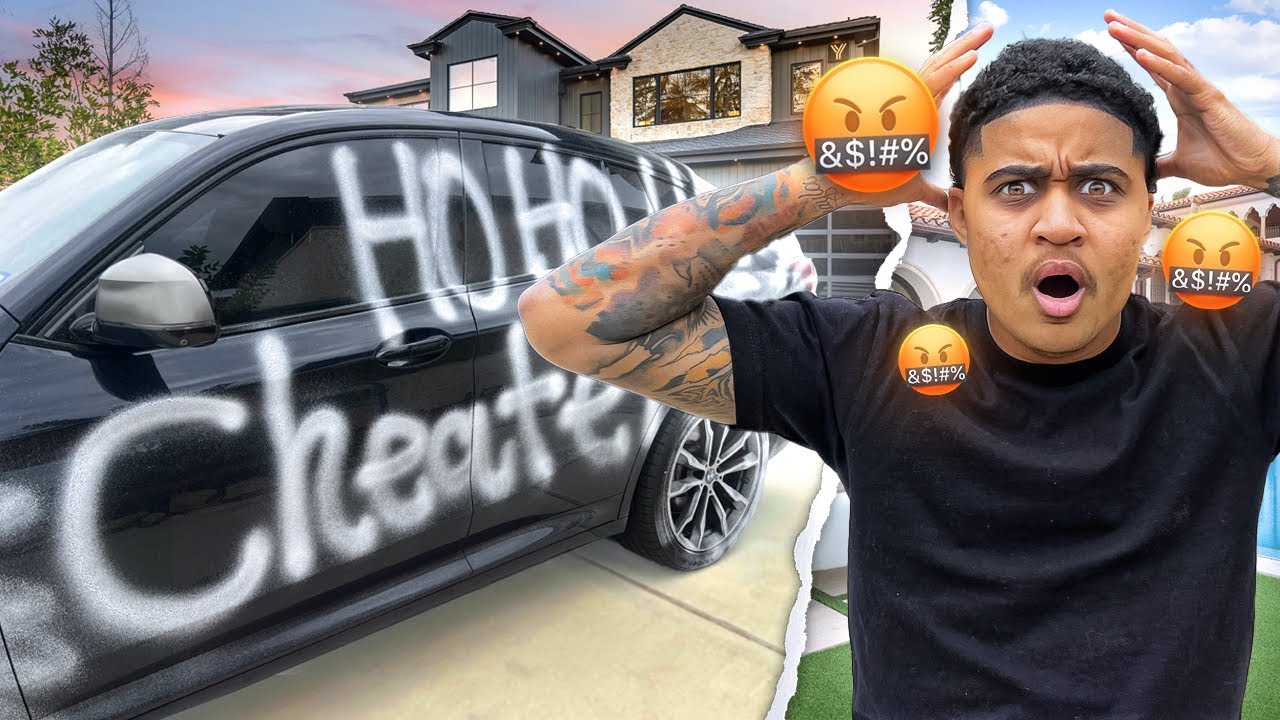 Caught &lsquo;CHEATING&rsquo;&hellip; and Then I Messed Up His $100K Car Prank 😬 Vlogmas Day 5