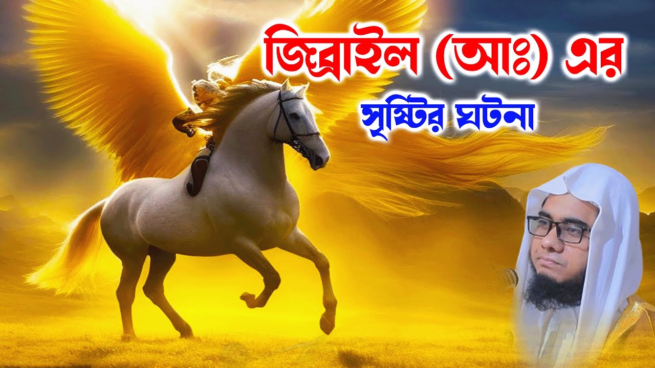 জিব্রাইলা আঃ সৃষ্টির ঘটনা শাহিদুর রহমান ওয়াজ mufti shahidur rahman nahmudabadi new holy waz tv 24