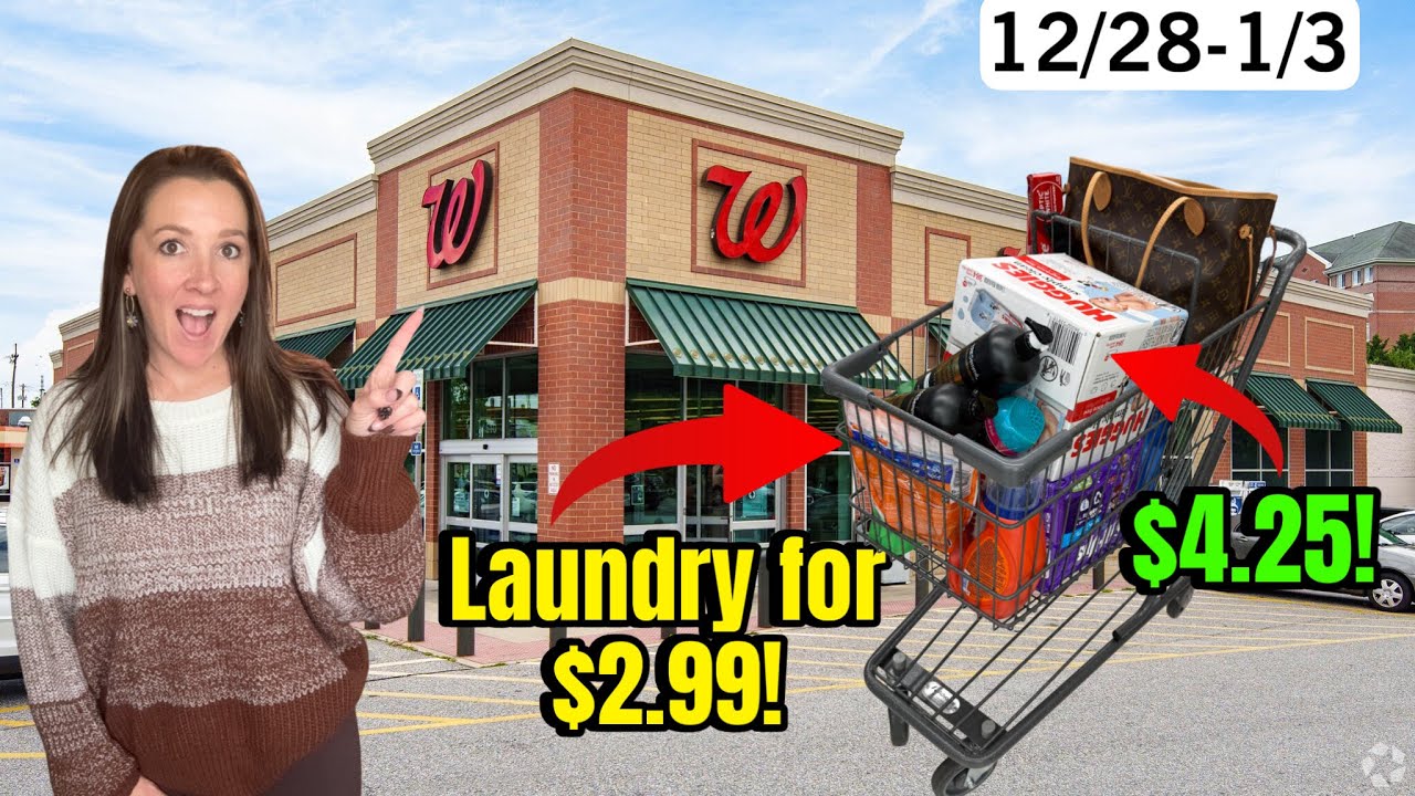 Покупки в Walgreens: подгузники по 4,25 доллара за штуку! Стиральный порошок Tide по 2,99 доллара...