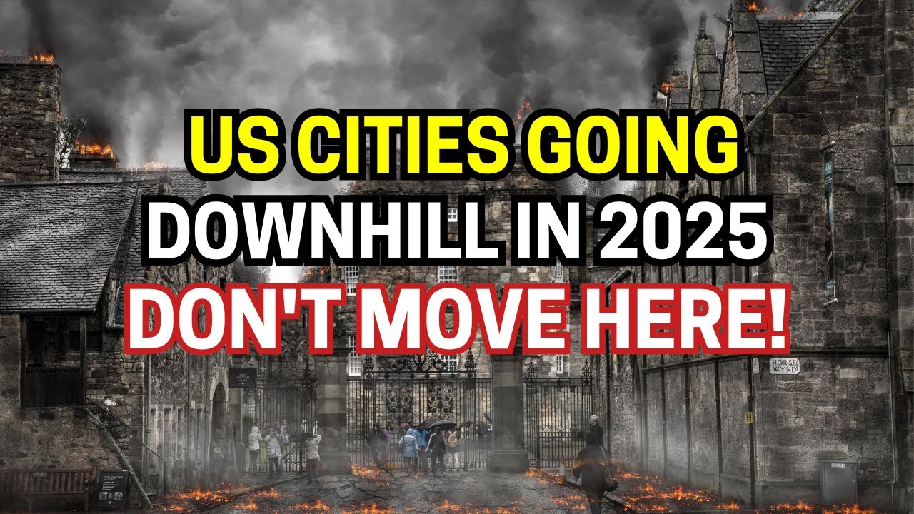 10 US Cities Going Downhill in 2025 - Don't Move Here!