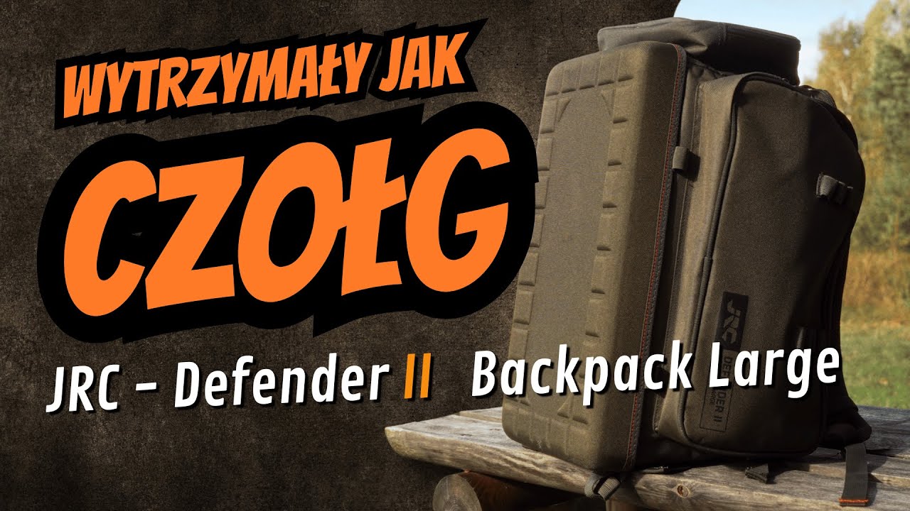 Czy to największy plecak wędkarski? JRC Defender II Backpack Large w akcji!