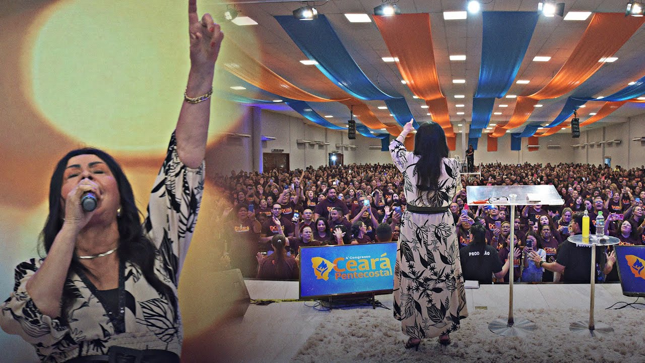 Shirley Carvalhaes Cantando Louvores | Igreja do Senhor Jesus | Ceará Pentecostal 2025