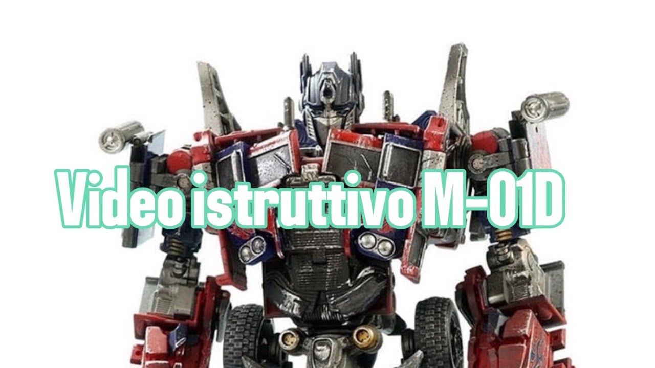 Video istruttivo M-01D Optimus Prime | Video istruttivi