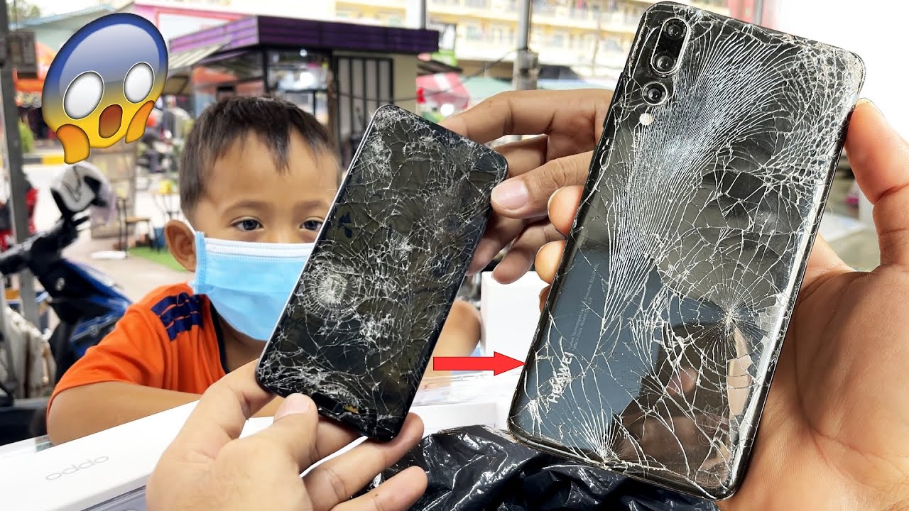 How to Restore Huawei P20 Pro Cracked - Restoring Destroyed Phone