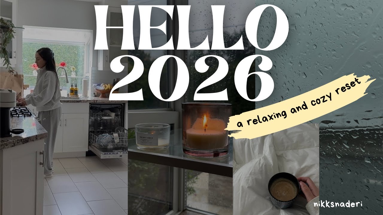 a very comforting & relaxing vlog to welcome 2026