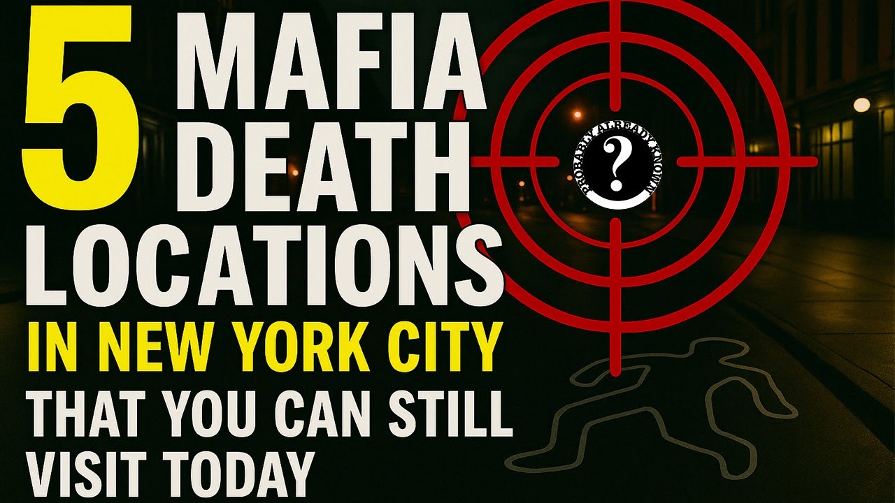 5 Mafia Death Locations In New York City | That You Can Still Visit Today