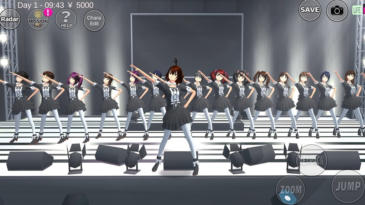 4 SESSION EPISODE 72 HOW_TO_Dance_cute giral____𝙎akura____school_ ___SAKURA_SCHOOL_SIMULATOR_KING